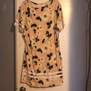 Floral T-shirt Dress